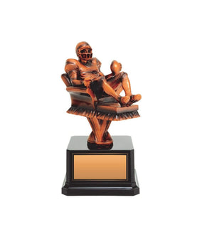 PERSONALIZED Armchair Quaterback Trophy